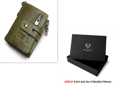 Billetera de Cuero para Hombre con Monedero - Image 23