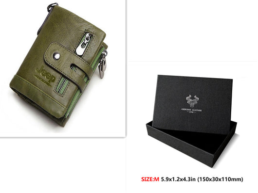 Billetera de Cuero para Hombre con Monedero - Image 23