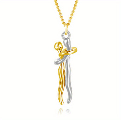 Collar Abrazo de Amor - Joyería Unisex para Parejas - Image 33