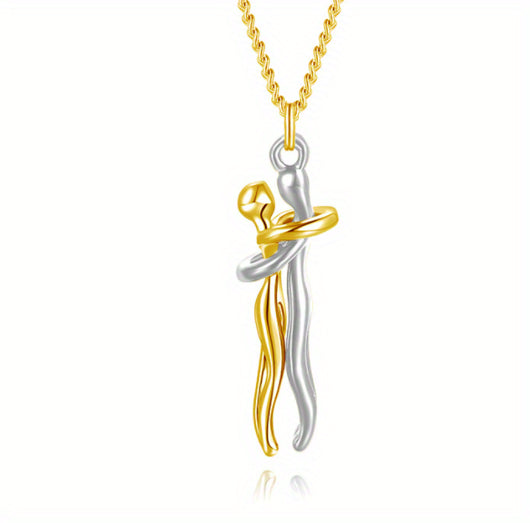 Collar Abrazo de Amor - Joyería Unisex para Parejas - Image 33