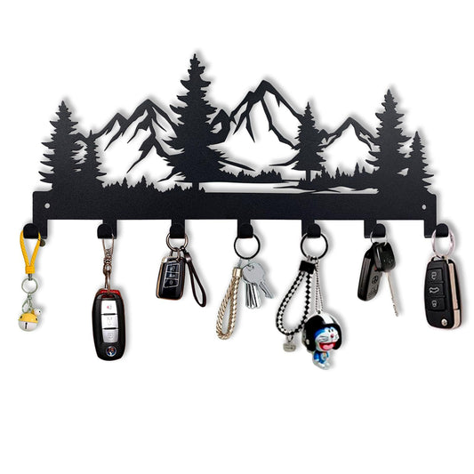 Organizador de Llaves Mural Metálico Decorativo - Image 2