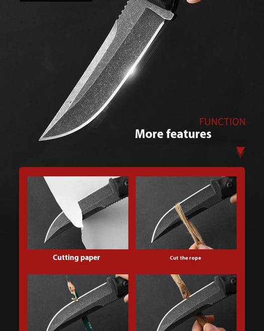 Cuchillo de Supervivencia Portátil para Aventuras al Aire Libre - Image 15