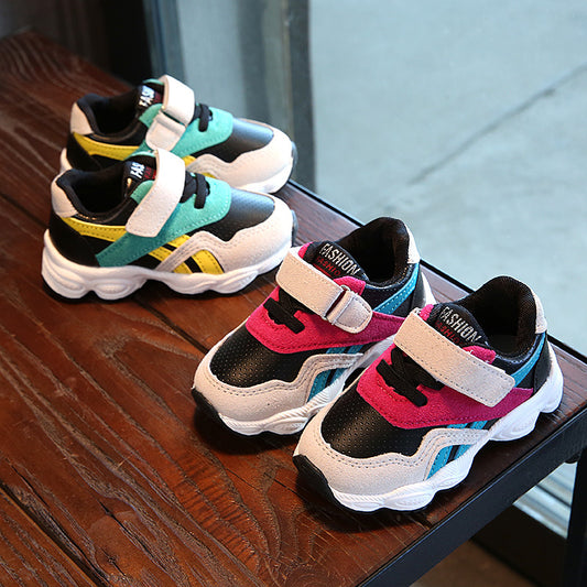 Zapatillas Deportivas Transpirables para Niños Primavera-Otoño
