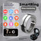 Smart Ring Health Detection Sleep Multi-function Bright Plateado 8