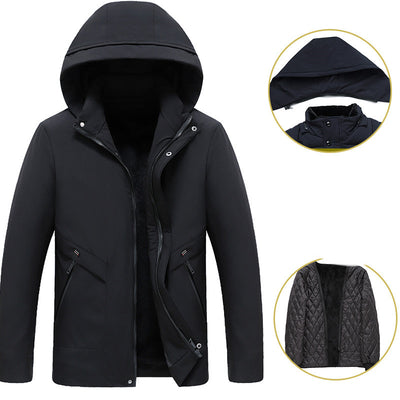 Chaqueta Acolchada de Algodón con Forro de Terciopelo - Abrigo Térmico Premium - Image 3