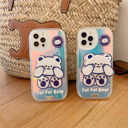 Funda Protectora Conejo de Dibujos Animados para Teléfono - Cobertura Total
