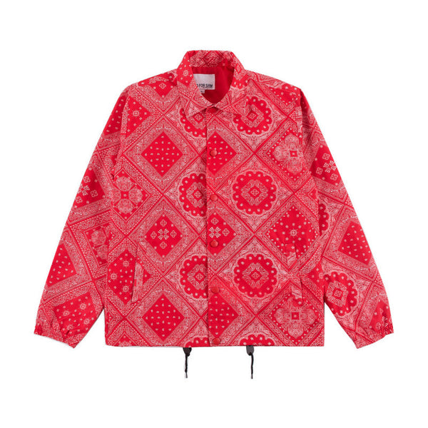 Chaqueta Cortavientos Hip-hop Estampado Floral Cashew West Coast - Estilo Street Wear - Image 7