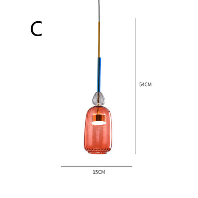 Lámpara Colgante Industrial Nórdica Macaron - Diseño Posmoderno para Restaurantes y Cafés - Image 12