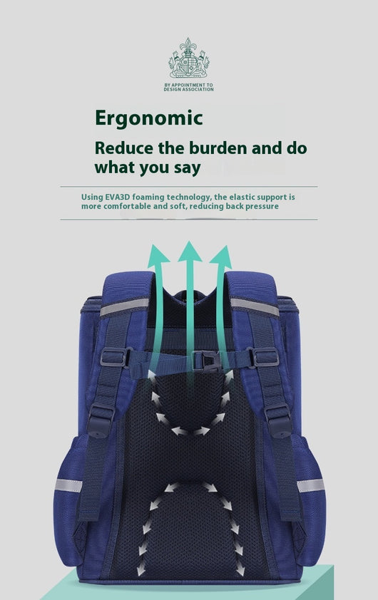 Mochila Escolar de Protección Espinal Ergonómica para Niños - Image 10