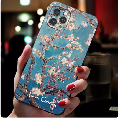 Funda 3D Cielo Estrellado Van Gogh para Celular - Image 2