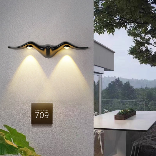 Lámpara LED Exterior para Puerta - Resistente al Agua