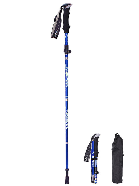 Bastón de Trekking Plegable Ultra Ligero con Mango Recto - Retráctil y Portátil - Image 25