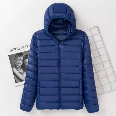 Chamarra Hoodie de Algodón Talla Grande para Mujer - Image 2