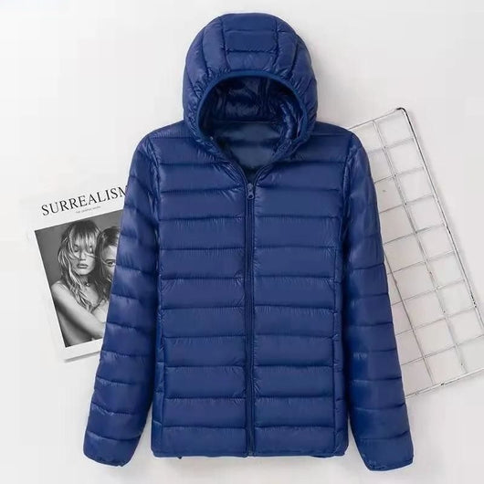 Chamarra Hoodie de Algodón Talla Grande para Mujer - Image 2