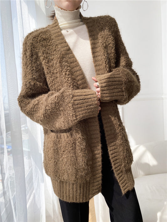 Cardigan Acolchado para Mujer con Diseño Elegante
