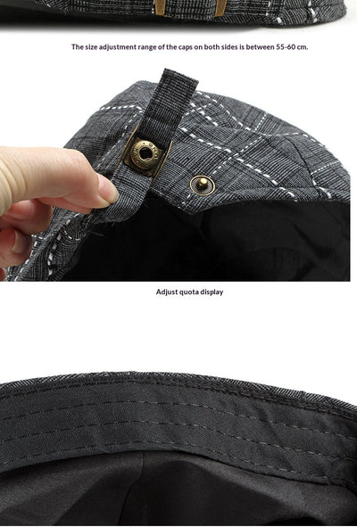 Gorra Vintage British Gingham para Hombre - Image 11