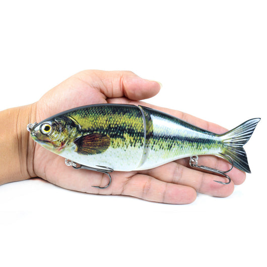Señuelo Articulado de Metal con Conexión S - Hundible Multi-sección para Pesca - Image 26