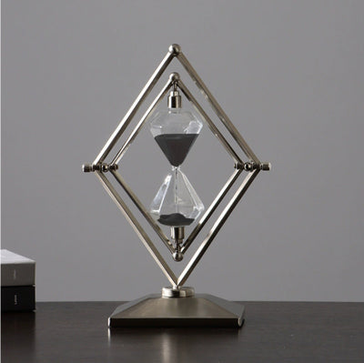Reloj de Arena Decorativo con Estructura Metálica - Image 4