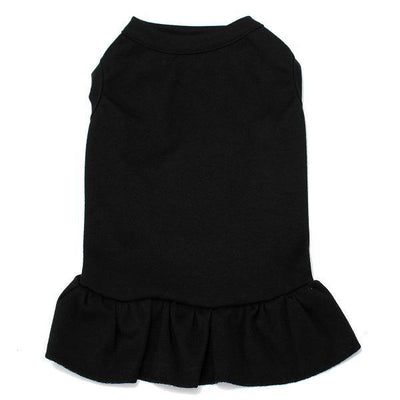 Vestido de Algodón con Volantes para Mascotas - Colores Sólidos - Image 4