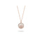 Original Caveira Rosa Flor Casal Colar Banhado a Prata Personalidade Não Convencional Feminino