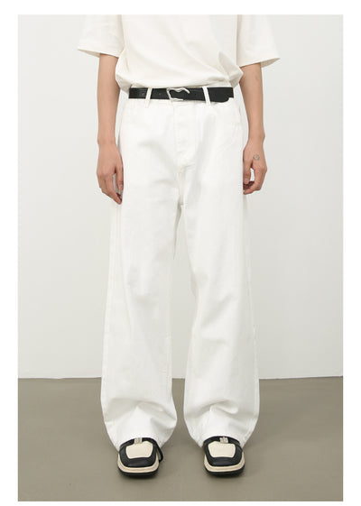 Jeans Retro Holgados con Cintura Elástica Estilo Coreano para Hombre - Image 15