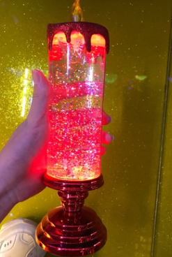 Vela LED Recargable con Cambio de Color y Brillo Glitter - Decoración Resistente al Agua - Image 8
