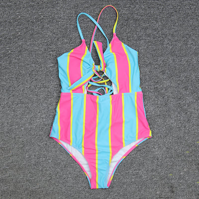Traje de Baño Entero para Mujer con Tirantes Cruzados - Image 18