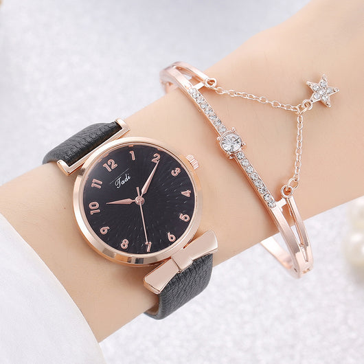 Reloj de Moda para Estudiantes con Pulsera Juego Completo - Image 14