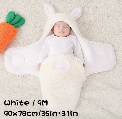 Saco de Dormir para Bebé Recién Nacido en Fleece Suave - Envoltorio Térmico Unisex con Soporte para la Cabeza - Image 30