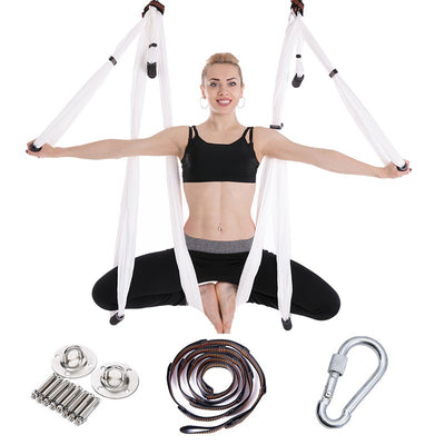 Hamaca de Yoga Aéreo Completa con 6 Asas - Soporte Máximo sin Elasticidad - Image 11
