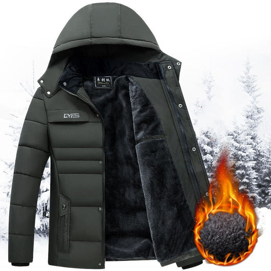 Chaqueta Acolchada Térmica para Hombre Adulto Mayor - Image 8