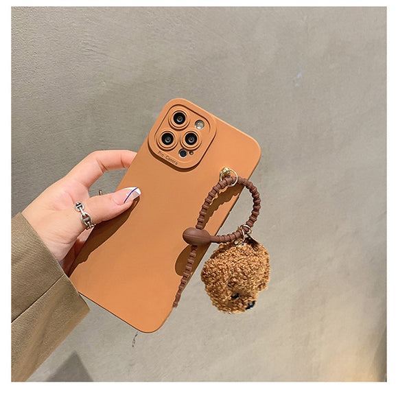 Funda para Celular con Diseño de Cachorro en Silicona Premium