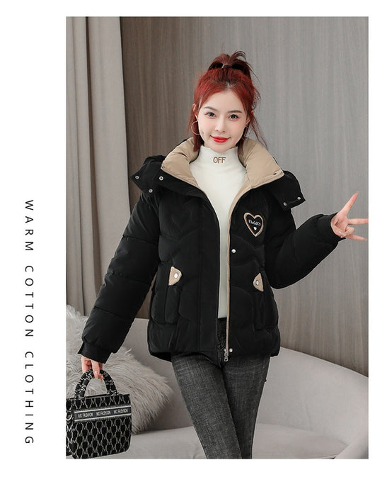 Abrigo Cálido Estilo Coreano Oversize Versátil - Image 16