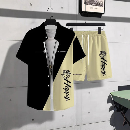 Conjunto Casual Estampado Animal - Playera y Shorts - Image 3