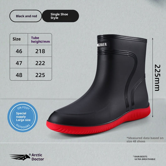 Botas Impermeables de Trabajo para Hombre - Antideslizantes y Resistentes - Image 21