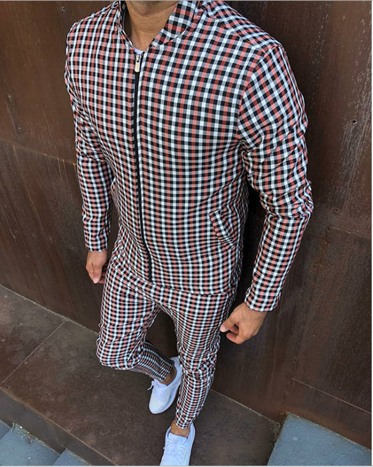 Conjunto Deportivo Slim Fit con Chaqueta y Pantalón Largo - Image 4