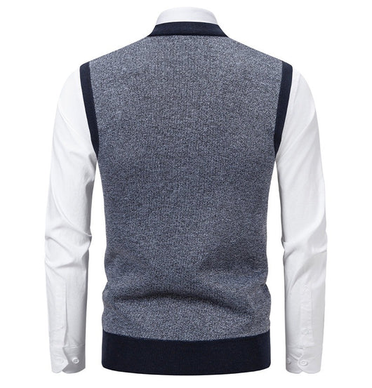 Chaleco Pullover Acolchado para Papá - Diseño Diamante Cálido - Image 15