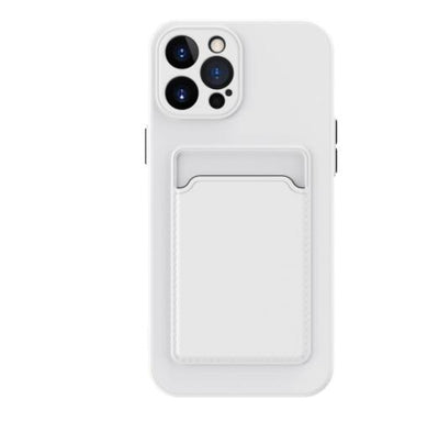 Funda de Silicona Líquida de Color Puro para Teléfono - Image 13
