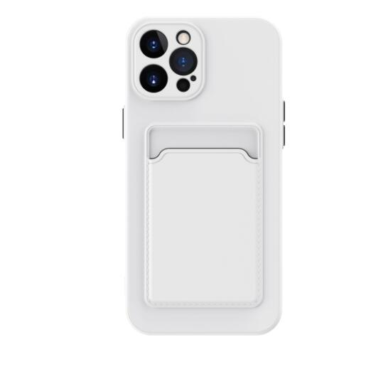 Funda de Silicona Líquida de Color Puro para Teléfono - Image 13