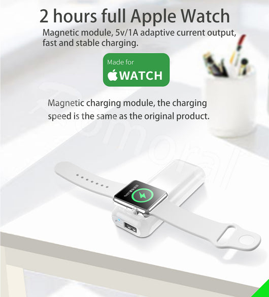 Reloj con Carga Inalámbrica y Batería Portátil 5500mAh - Image 9