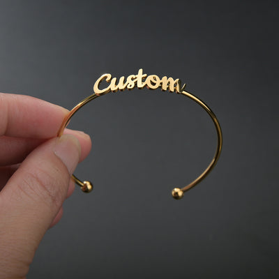 Pulsera de Acero Inoxidable Personalizada con Nombre - Image 15
