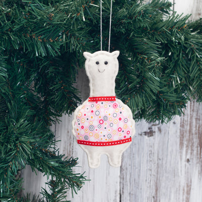 Set de Adornos Navideños con Alpacas Creativas - Image 4