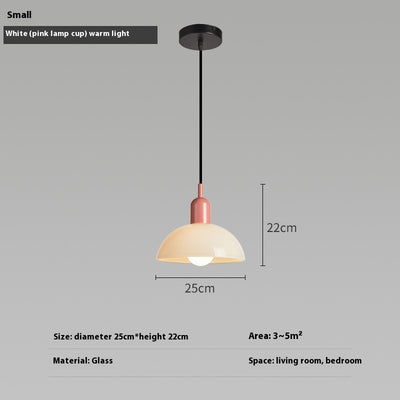 Lámpara Colgante Bauhaus Retro de Cristal para Restaurante - Image 32