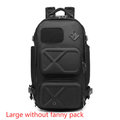 Mochila de Viaje Impermeable con Carga USB y Gran Capacidad - Image 6