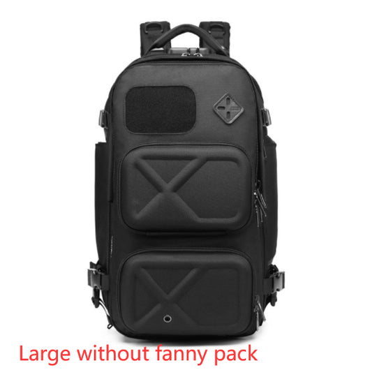 Mochila de Viaje Impermeable con Carga USB y Gran Capacidad - Image 6