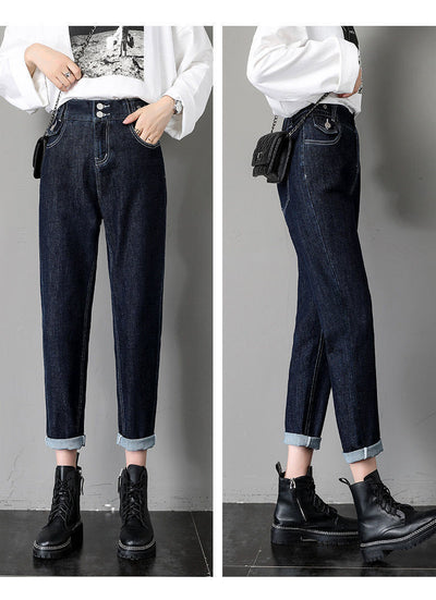 Pantalón Negro Holgado de Terciopelo Suave - Diseño Versátil y Cómodo - Image 5