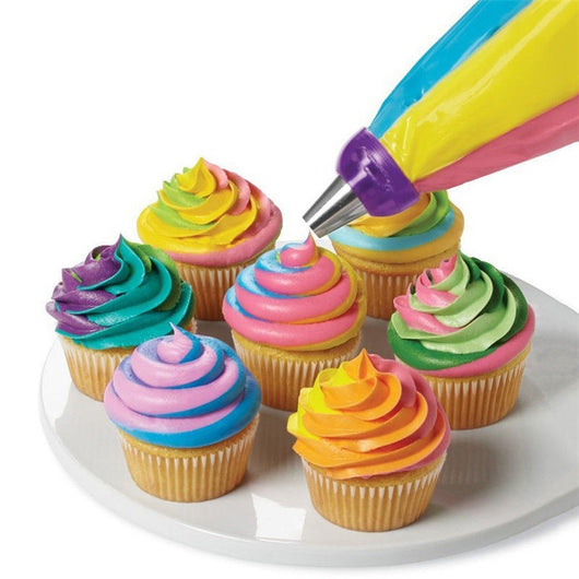 Manga Pastelera 3 Orificios 3 Colores para Mantequilla - Image 10