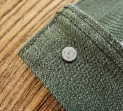Chaqueta de Trabajo Denim Retro Vulcanizado 100% Algodón Puro para Hombre - Image 4