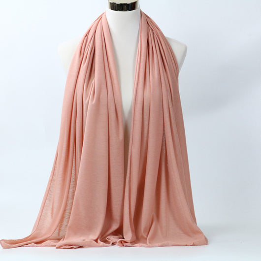 Pañuelo de Algodón Mercerizado Monócromo para Mujer - Image 19