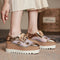 Zapatos Plataforma Mesh Mujer con Tacón Cuña Transpirable